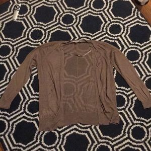 Ann Taylor Loft - Light Brown Cardigan